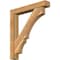 Ekena Millwork Balboa Block Rough Sawn Bracket w/ Offset Brace, Western Red Cedar, 6"W x 36"D x 40"H BKT0604X36X40BOA05RWR - alternate 1